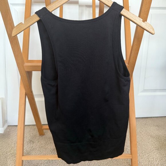 Black Athleta Fitted Tank Top - Picture 2 of 4